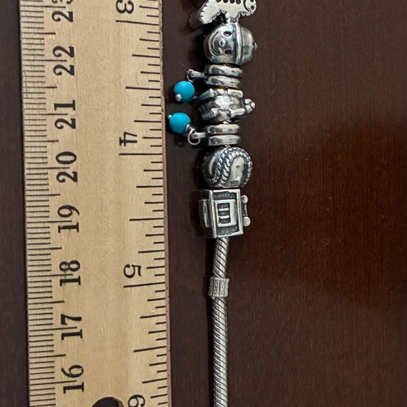 Chamilia 925 Sterling Silver Charm Bracelet - Picture 7 of 7